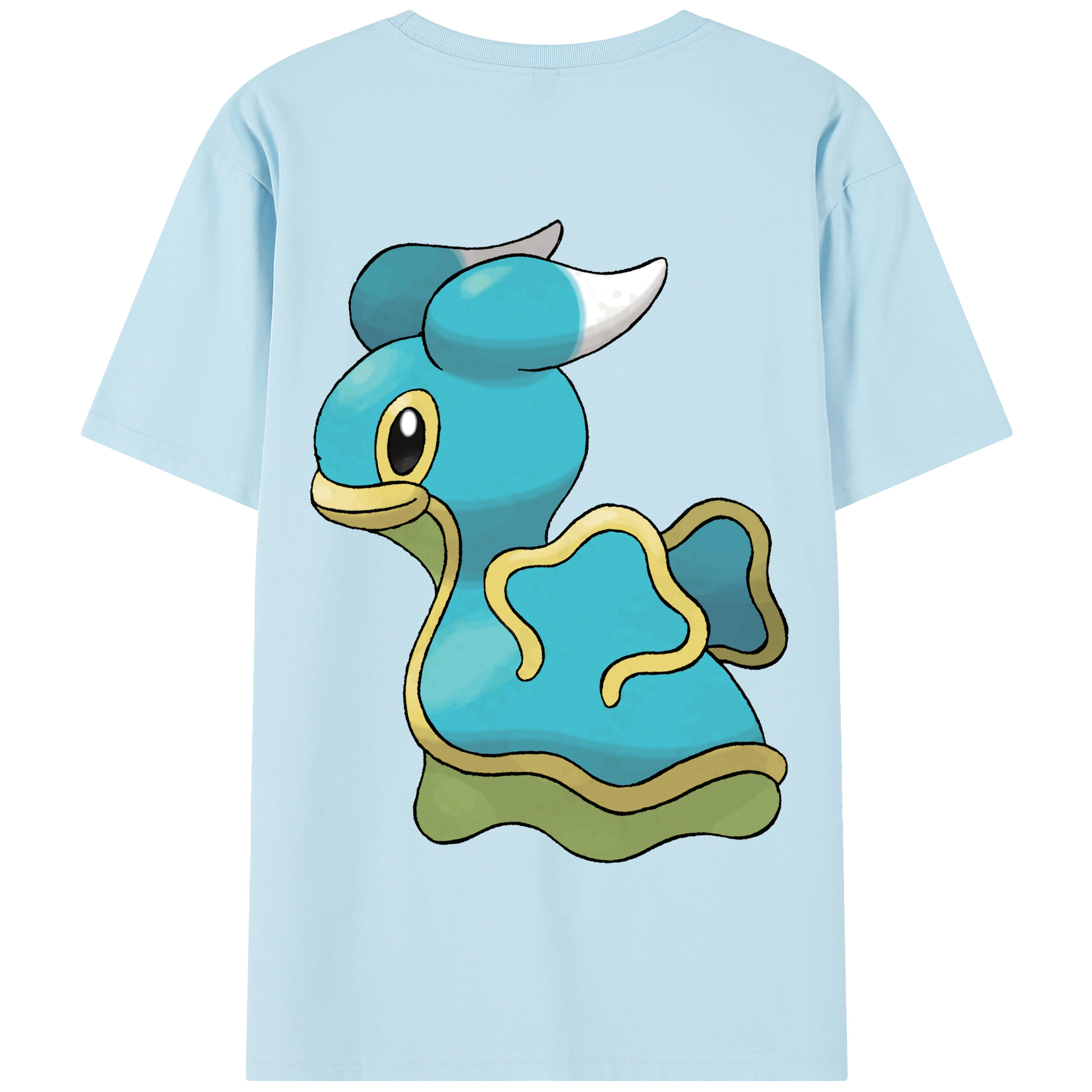 （画像用） ポケットモンスター Pokémon 綿100％半袖Tシャツ（背面プリント）